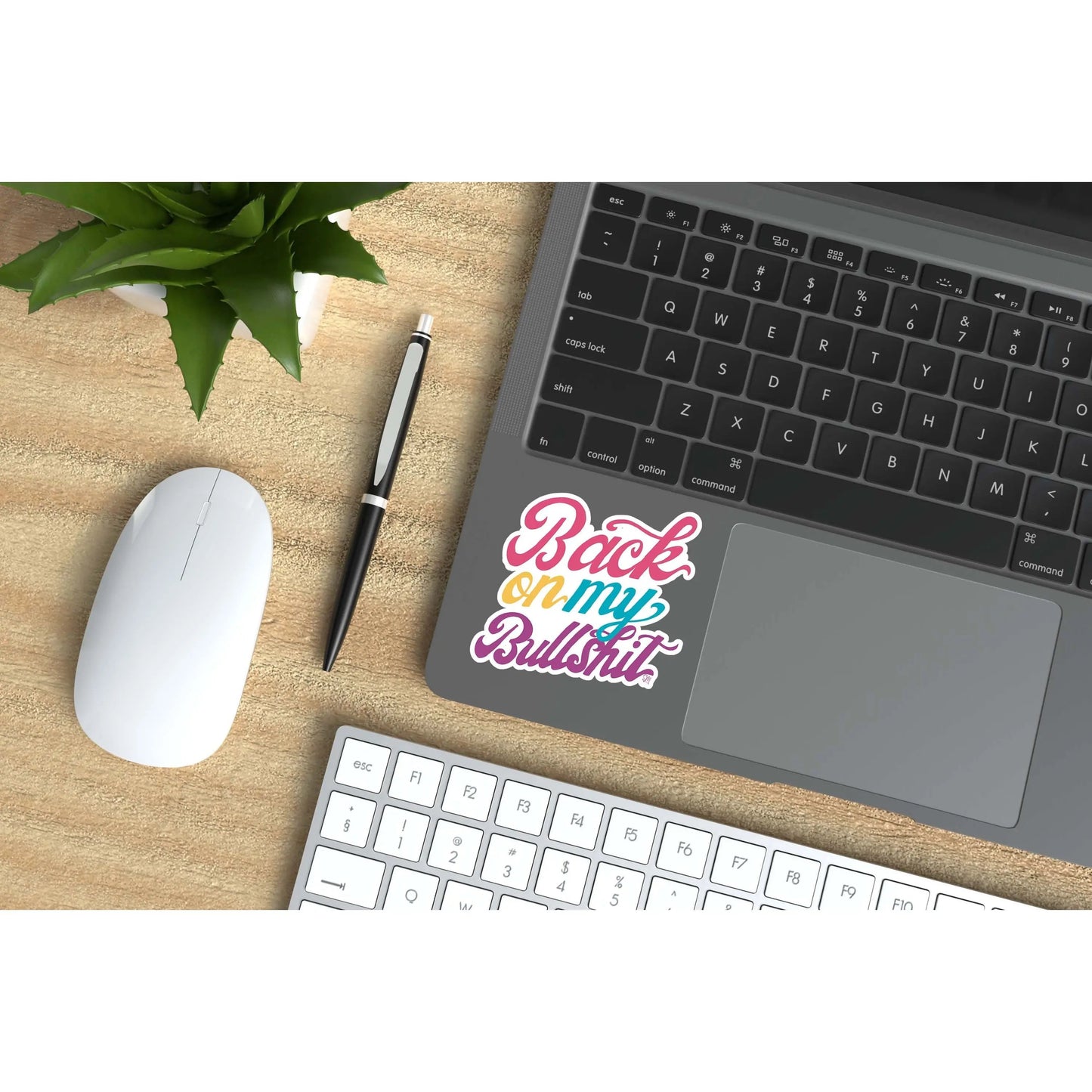 Back on My Bullsh!t Vinyl Sticker