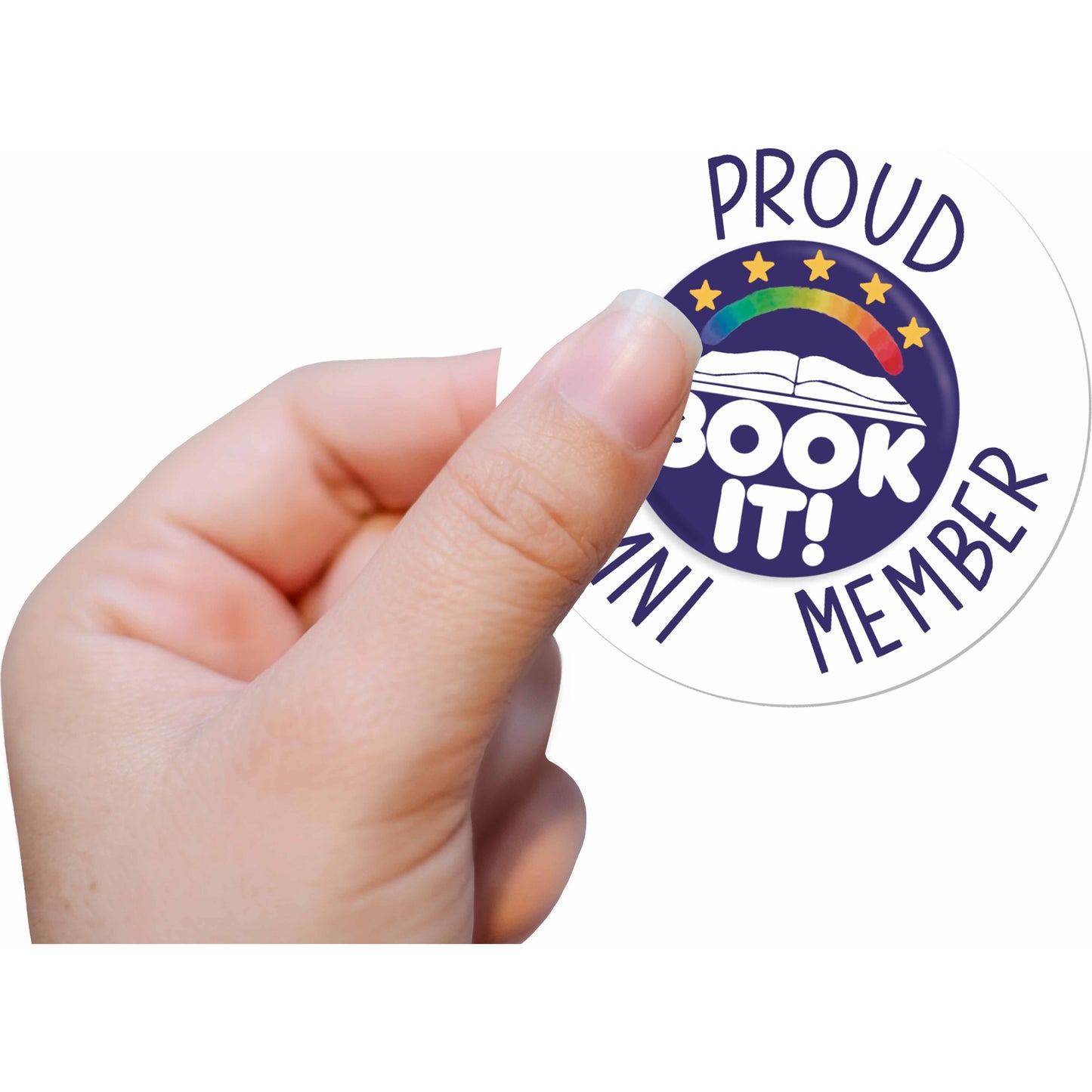 Book It - Proud Alumni Member - Vinyl Sticker