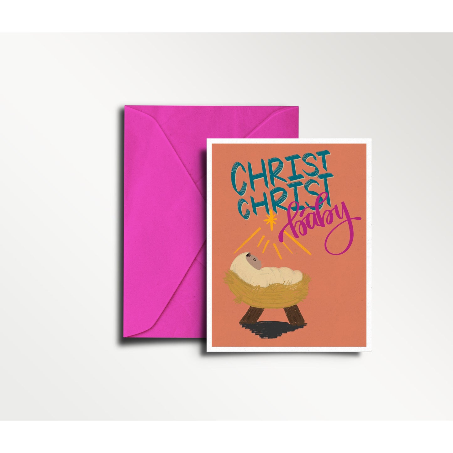 Christ Christ Baby - Christmas Card