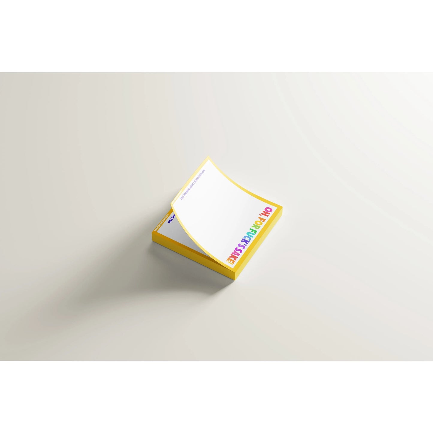 OH FOR FUCK'S SAKE (you're definitely overthinking this) Sticky Notes
