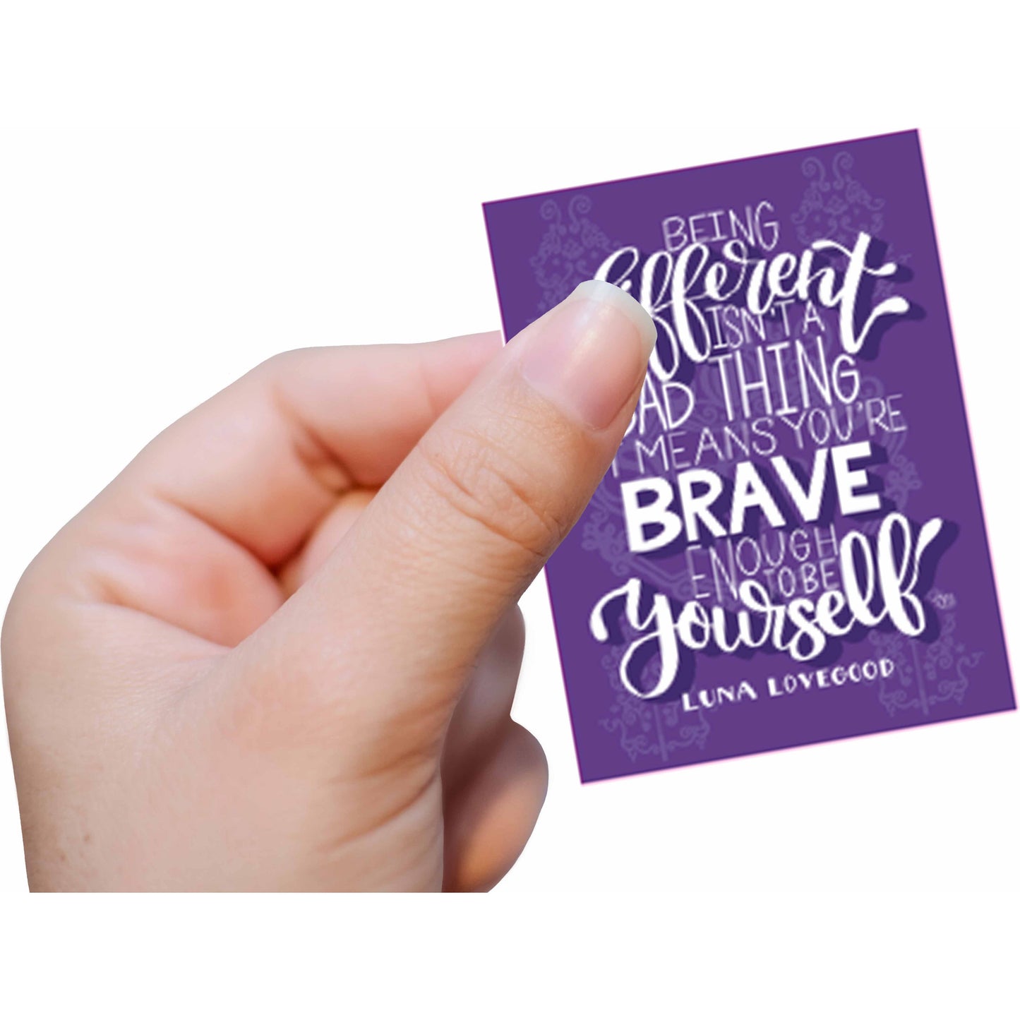 Luna Lovegood Quote Vinyl Sticker-Harry Potter