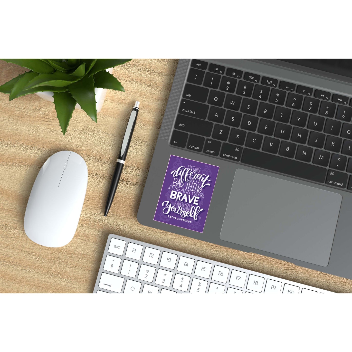 Luna Lovegood Quote Vinyl Sticker-Harry Potter