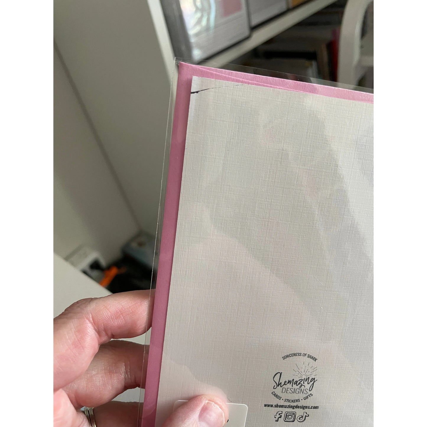 (Flawed) If They Say Something About Virtue or Purity and You Hear Laughter, I Apologize - Wedding Card