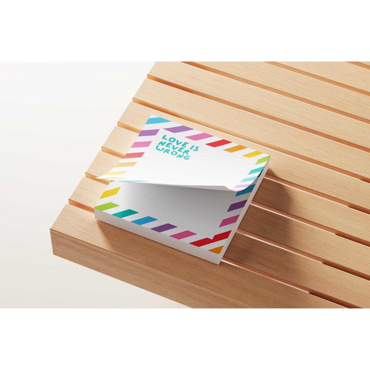 Love is Never Wrong Sticky Notes