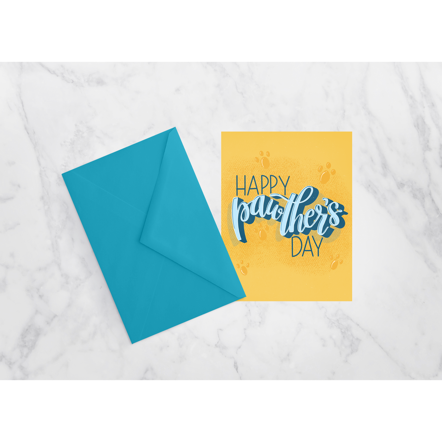 Happy Pawther's Day Card for Dog Dads and Cat Dads - Pet Lover Father's Day Printable Greeting Card