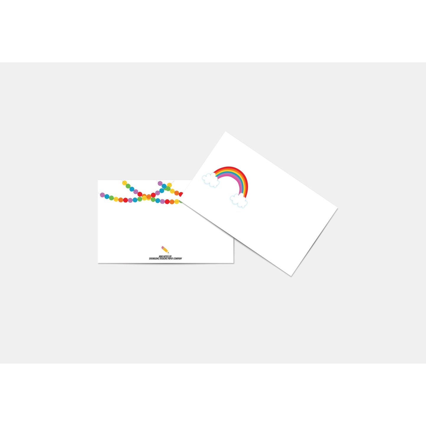 Rainbow Mini Notes