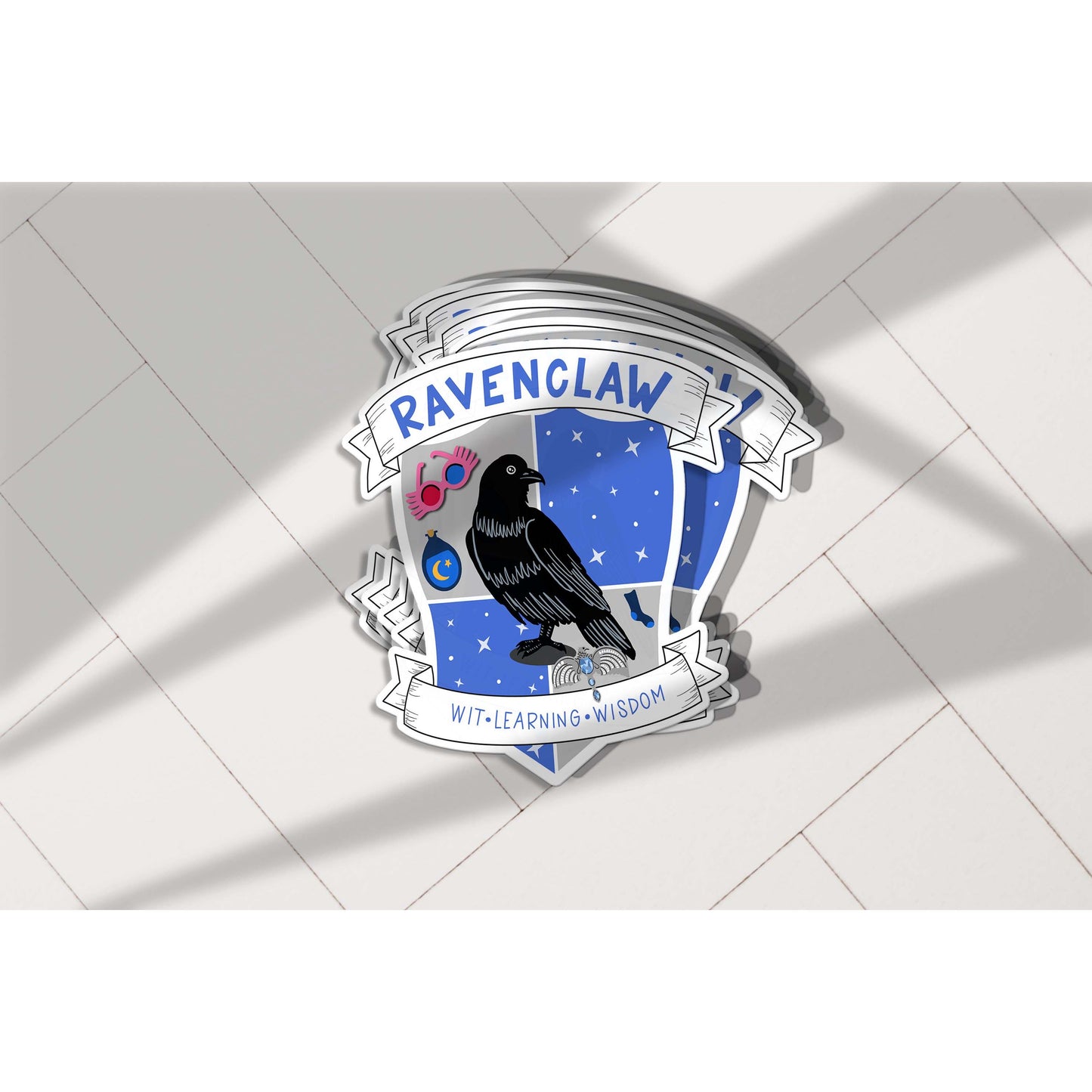 Ravenclaw Crest Vinyl Sticker-Harry Potter