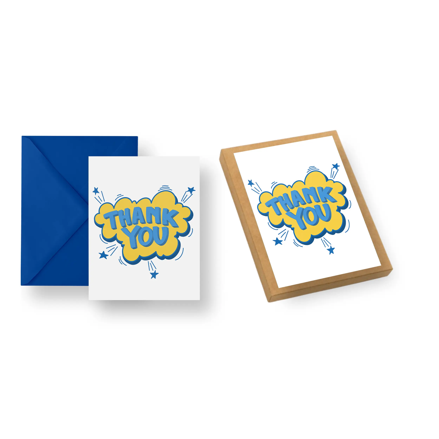 Thank You (comic bubble) - Greeting Card |Thanks, Thank You Card