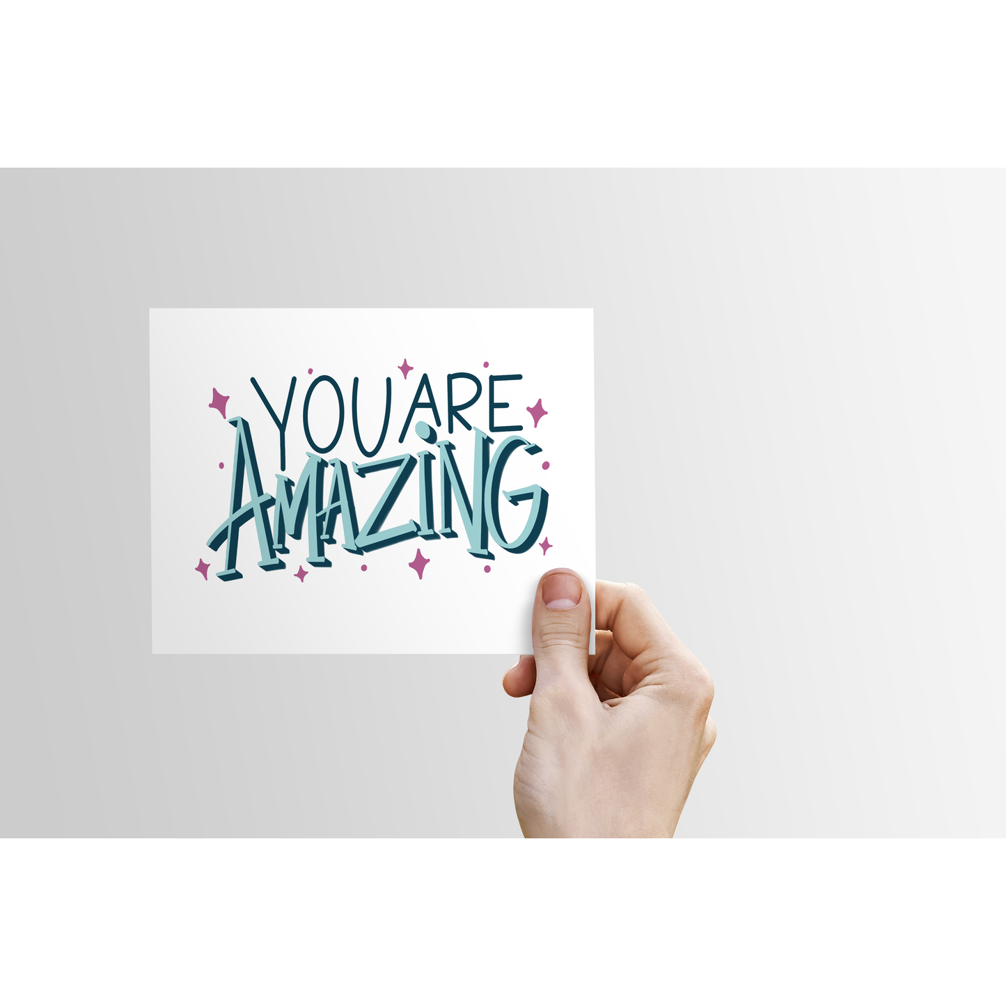 You Are Amazing Greeting Card