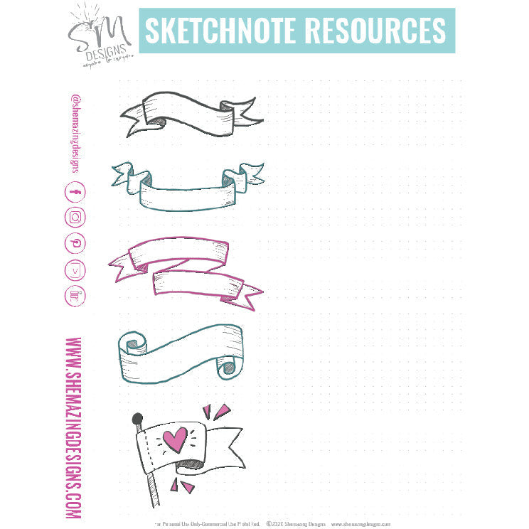 Banners, Arrows & Dividers and Containers - Digital Download