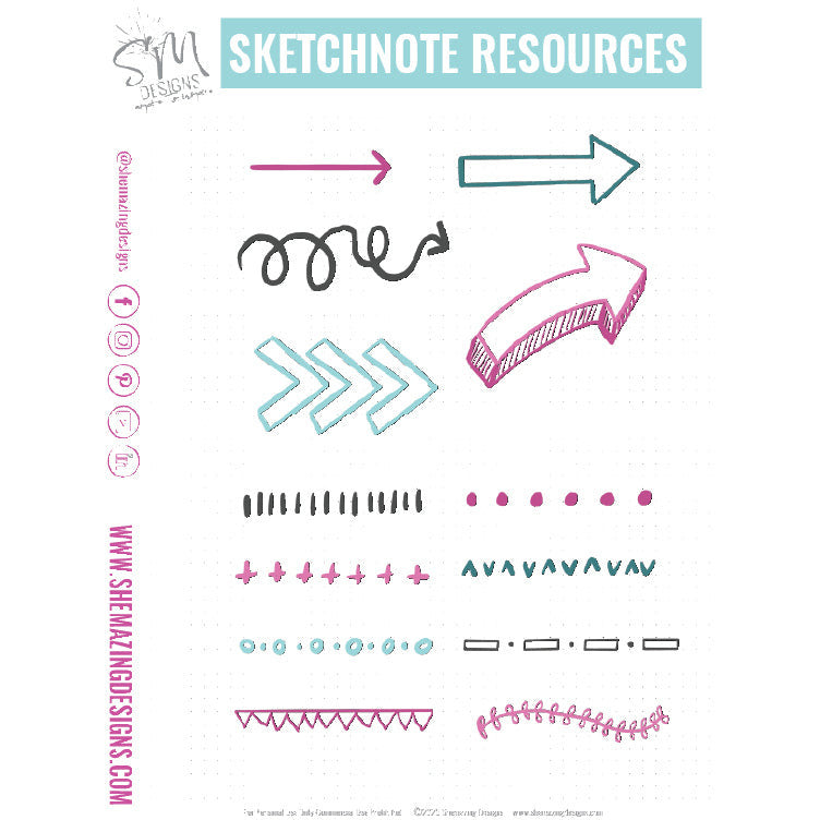Banners, Arrows & Dividers and Containers - Digital Download