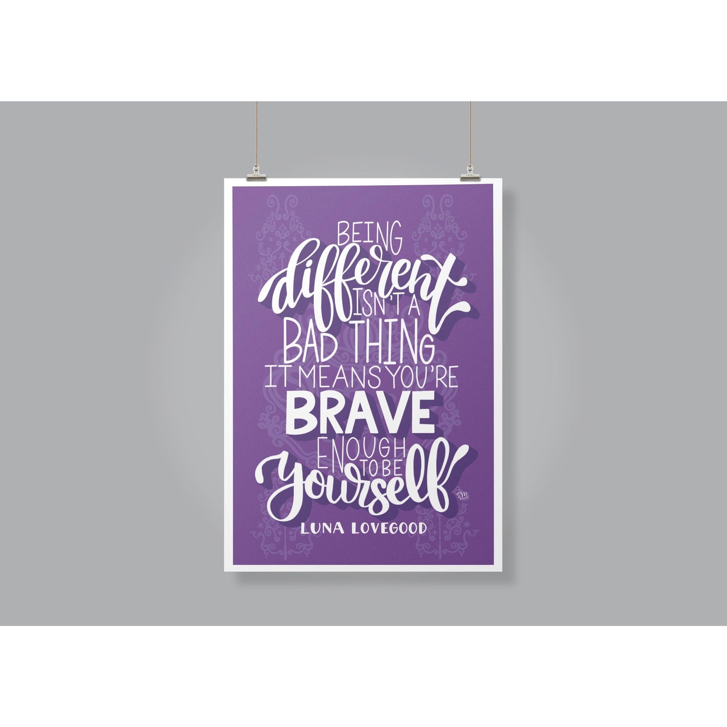 Harry Potter-Luna Lovegood Quote - Print - Wall Art - 8x10