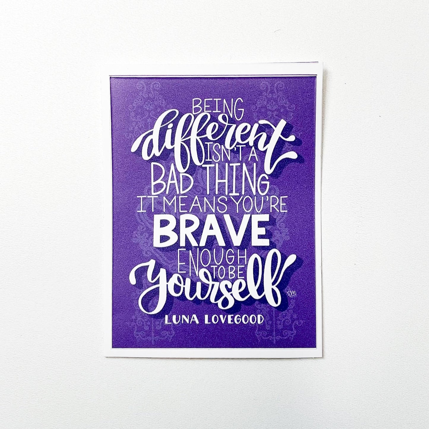 Luna Lovegood Quote Vinyl Sticker-Harry Potter