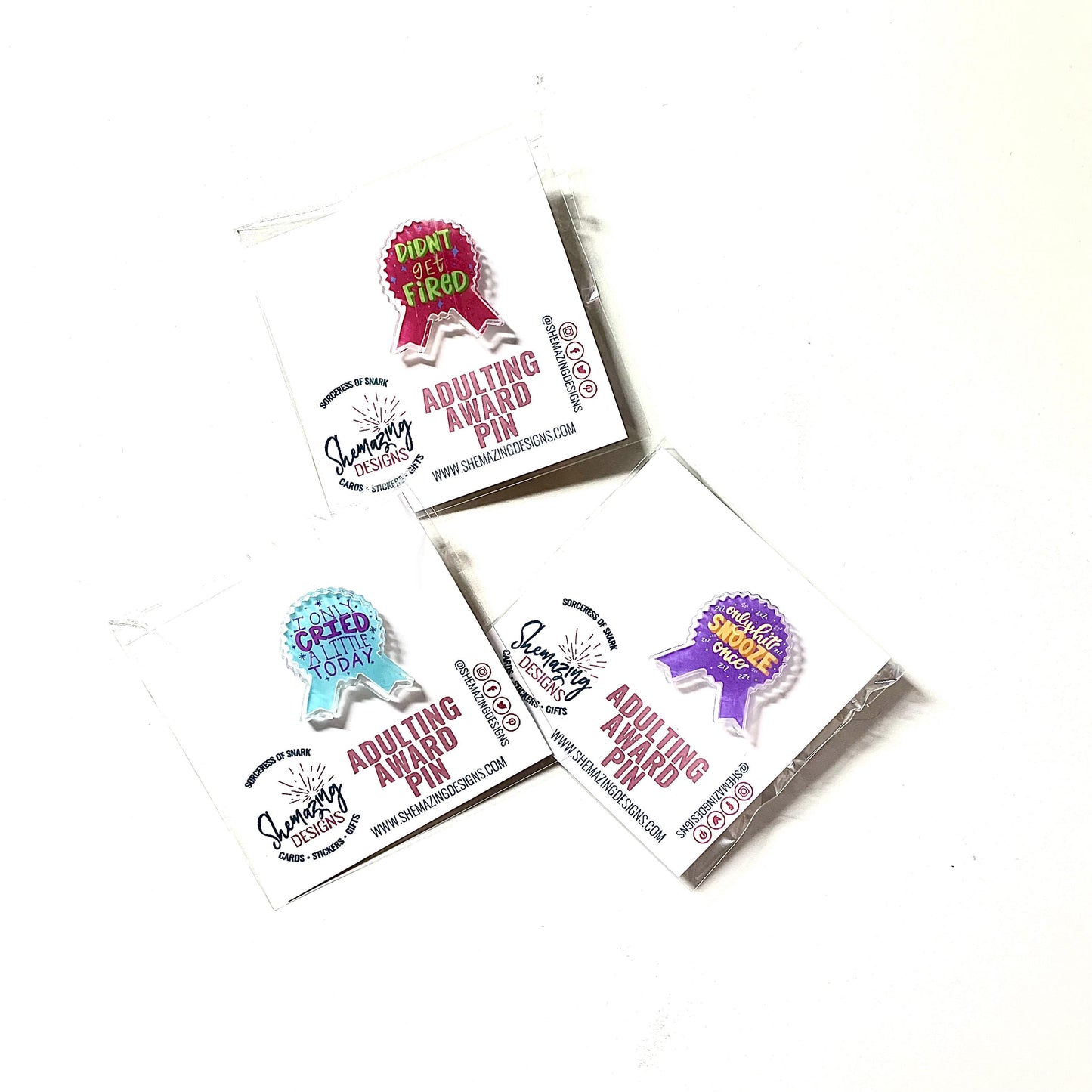 Adulting Awards - Acrylic Pins