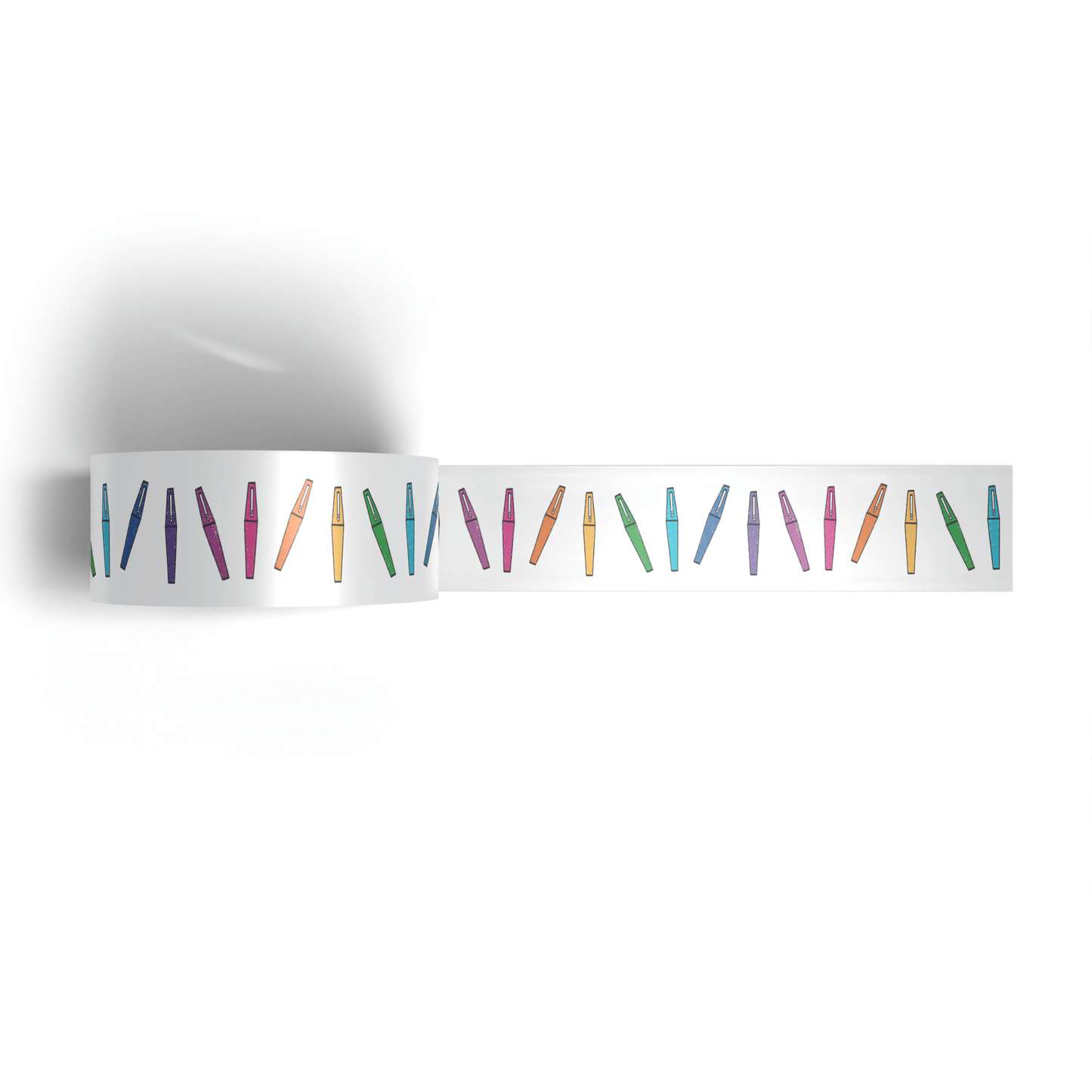 3 Pack Washi Tape - Shop Small, Buy Local, A Little Flair, The Rainbow Connection | 15mm x 10m