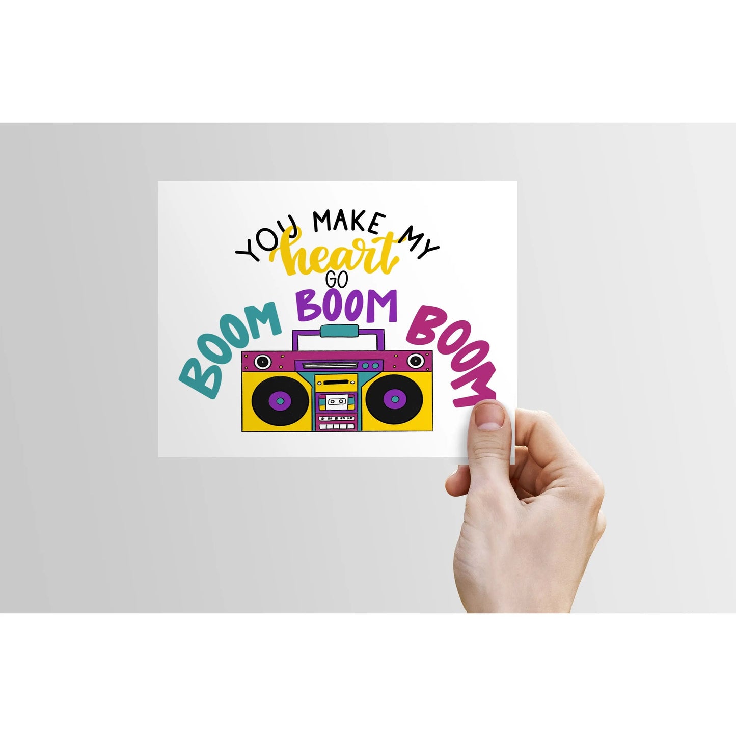 You Make My Heart Go BOOM BOOM BOOM