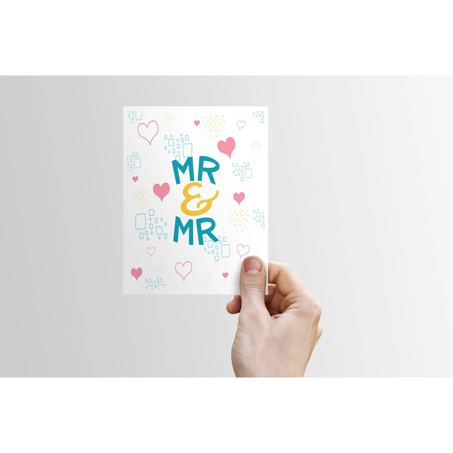 Mr & Mr Wedding Card