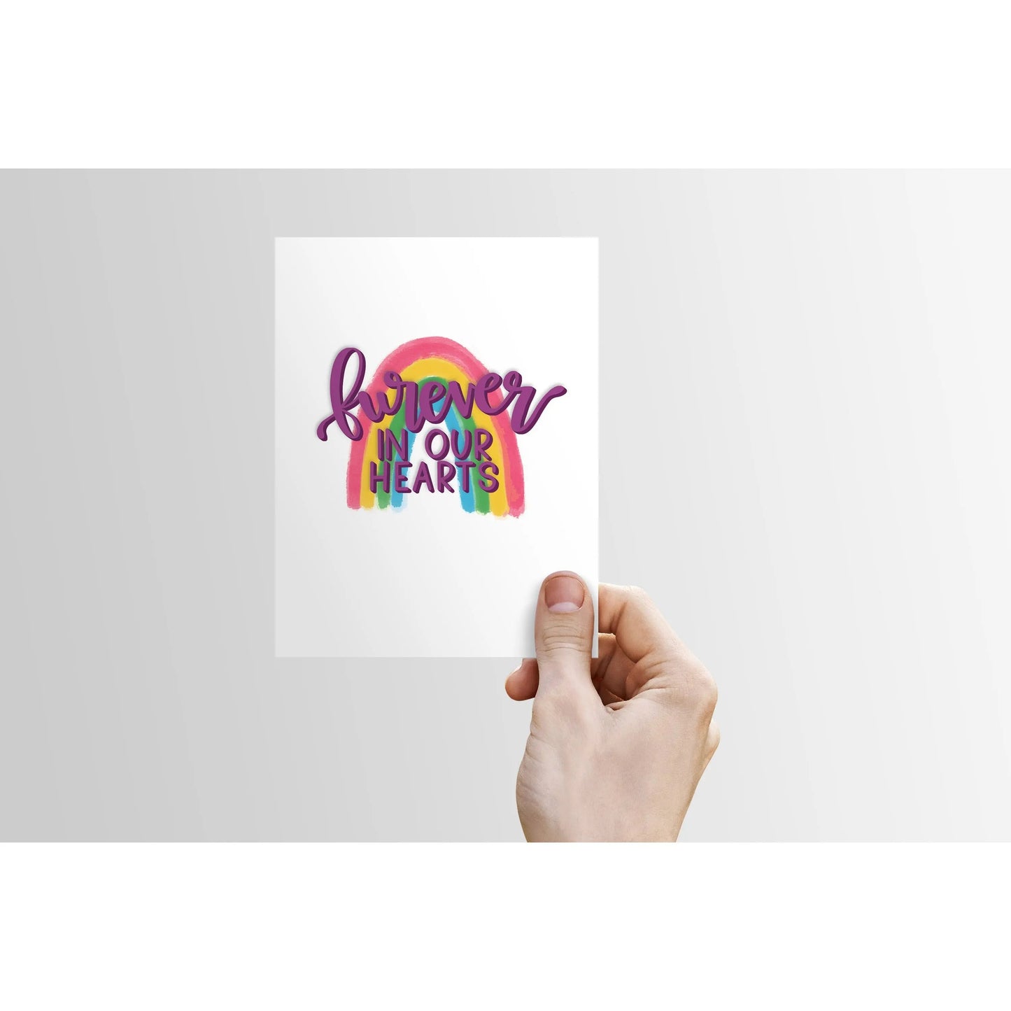 Furever in our Hearts - Pet Death Card | Sympathy, Cat, Dog