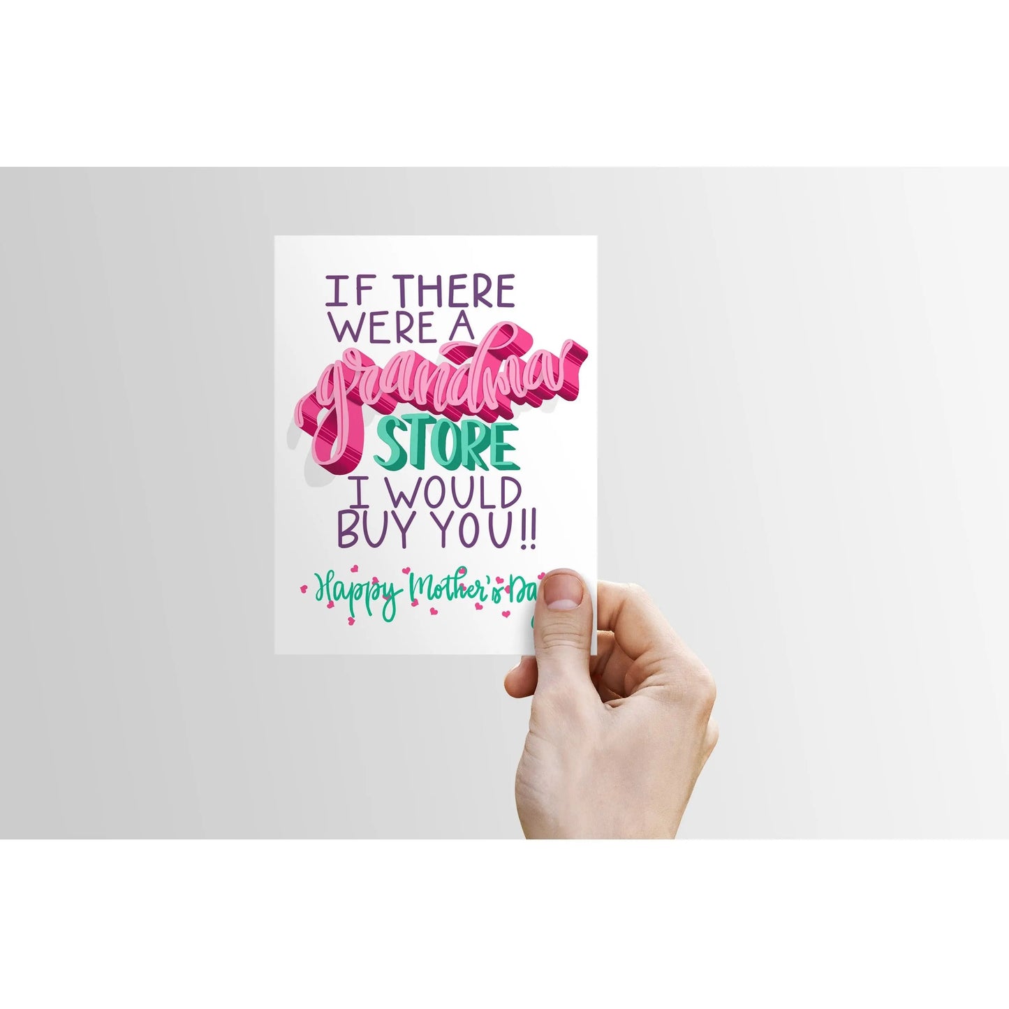 "Grandma Store" - Mother's Day Card