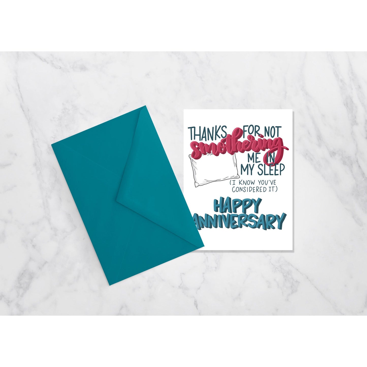 a card with the words happy anniversary written on it