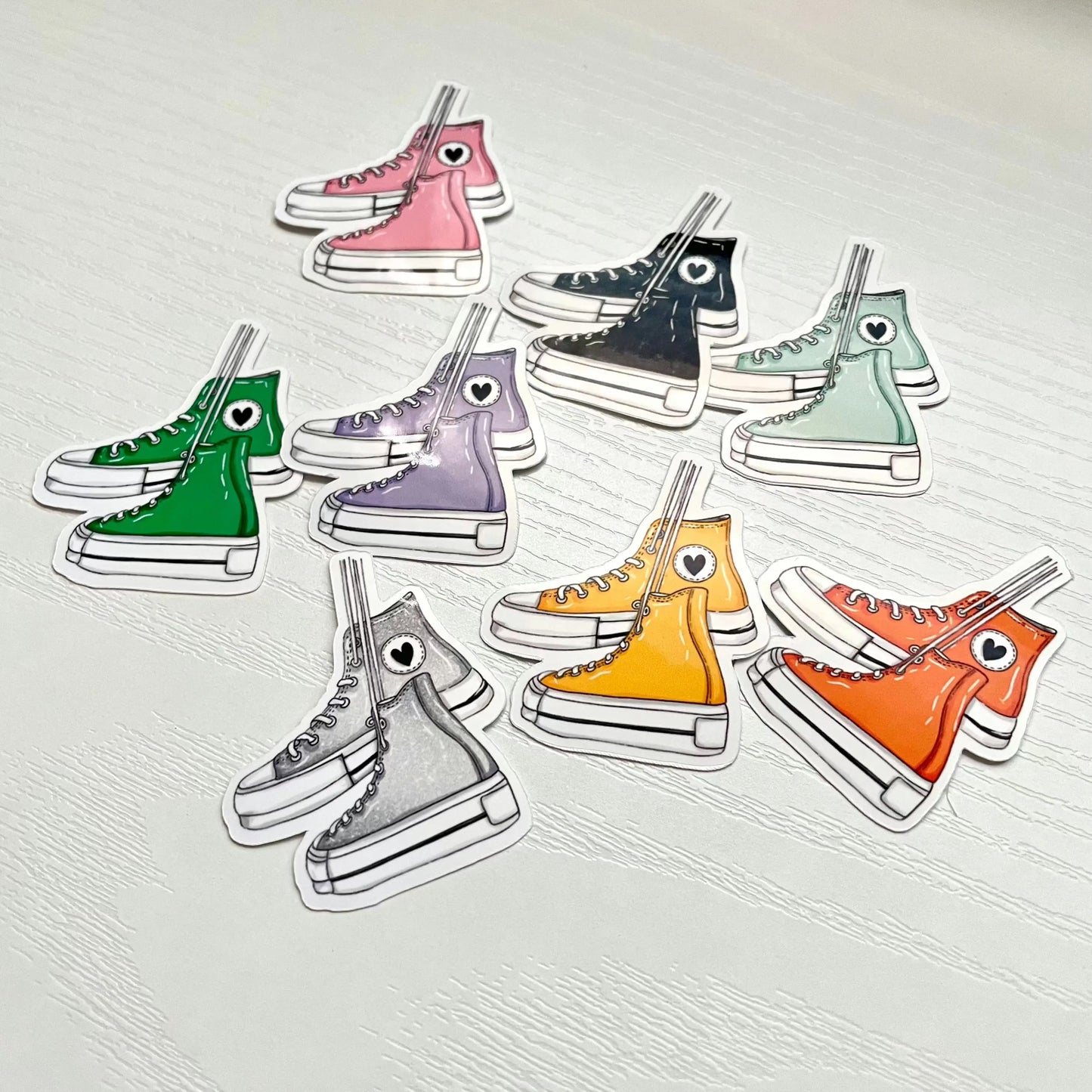 Hi-Top Sneakers - Sticker Pack
