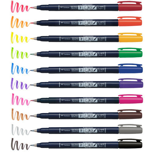 Tombow Fudenosuke-Hard Tip