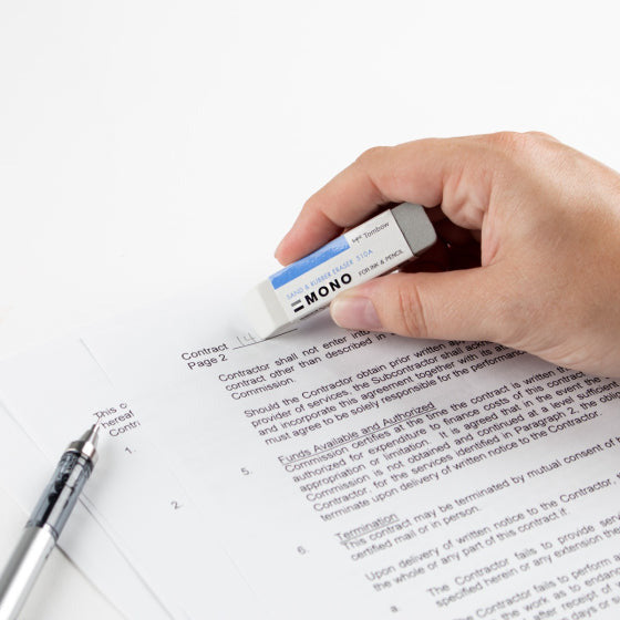 MONO Sand and Rubber Eraser