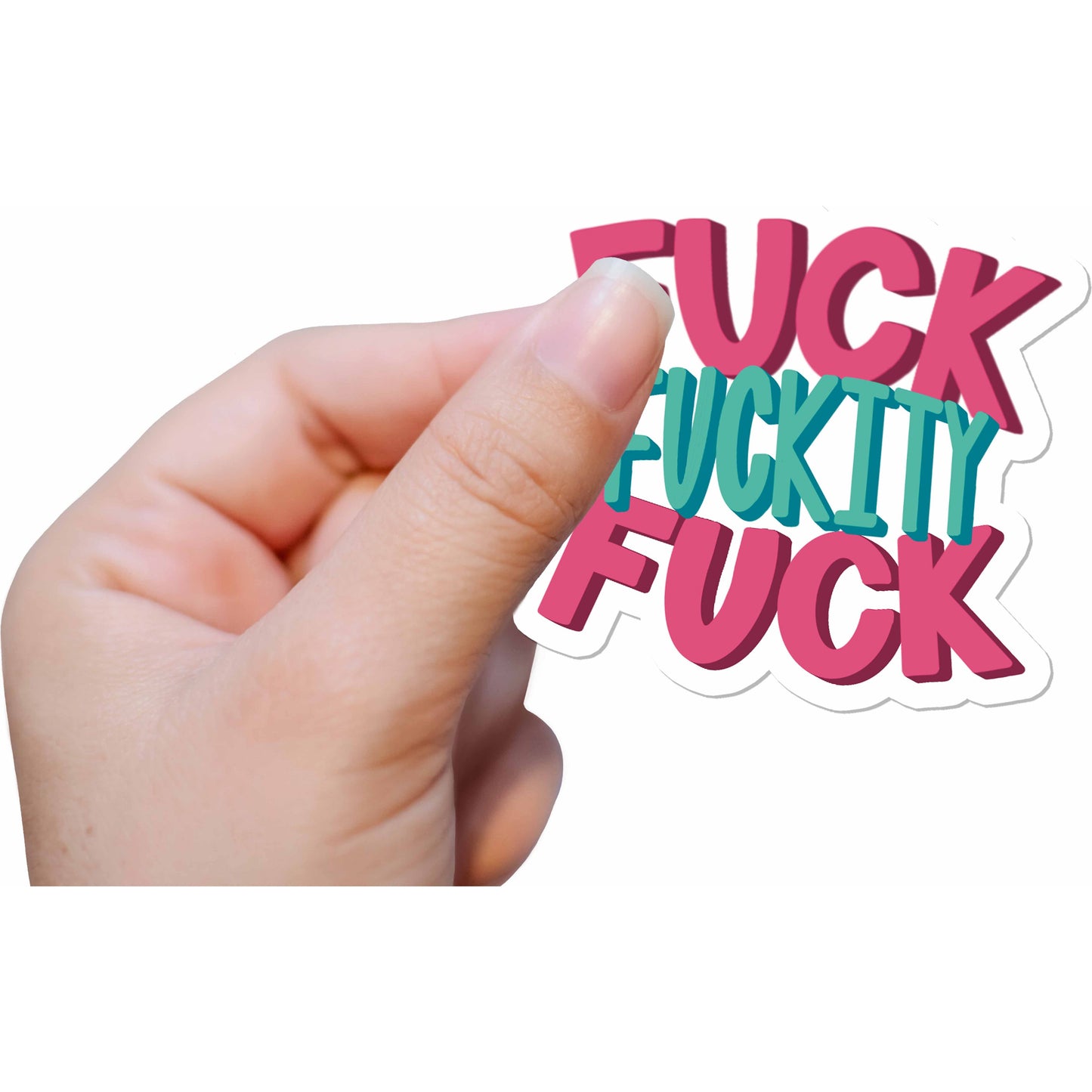 F*ck F*ckity F*ck Vinyl Sticker