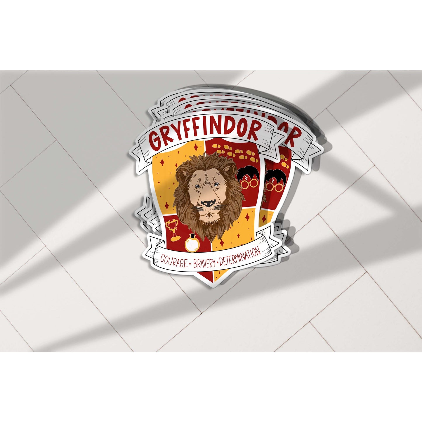 Gryffindor Crest Vinyl Sticker-Harry Potter