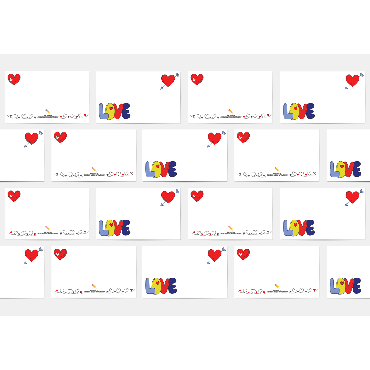 Love Notes Mini Notes