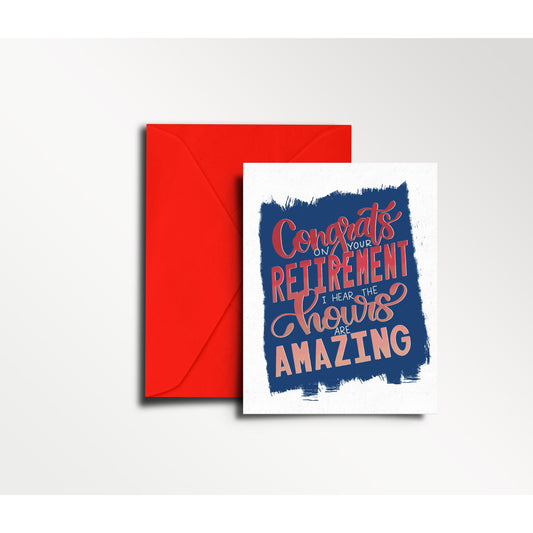 Congrats on Your Retirement - Greeting Card | funny card, retiring, congratulations