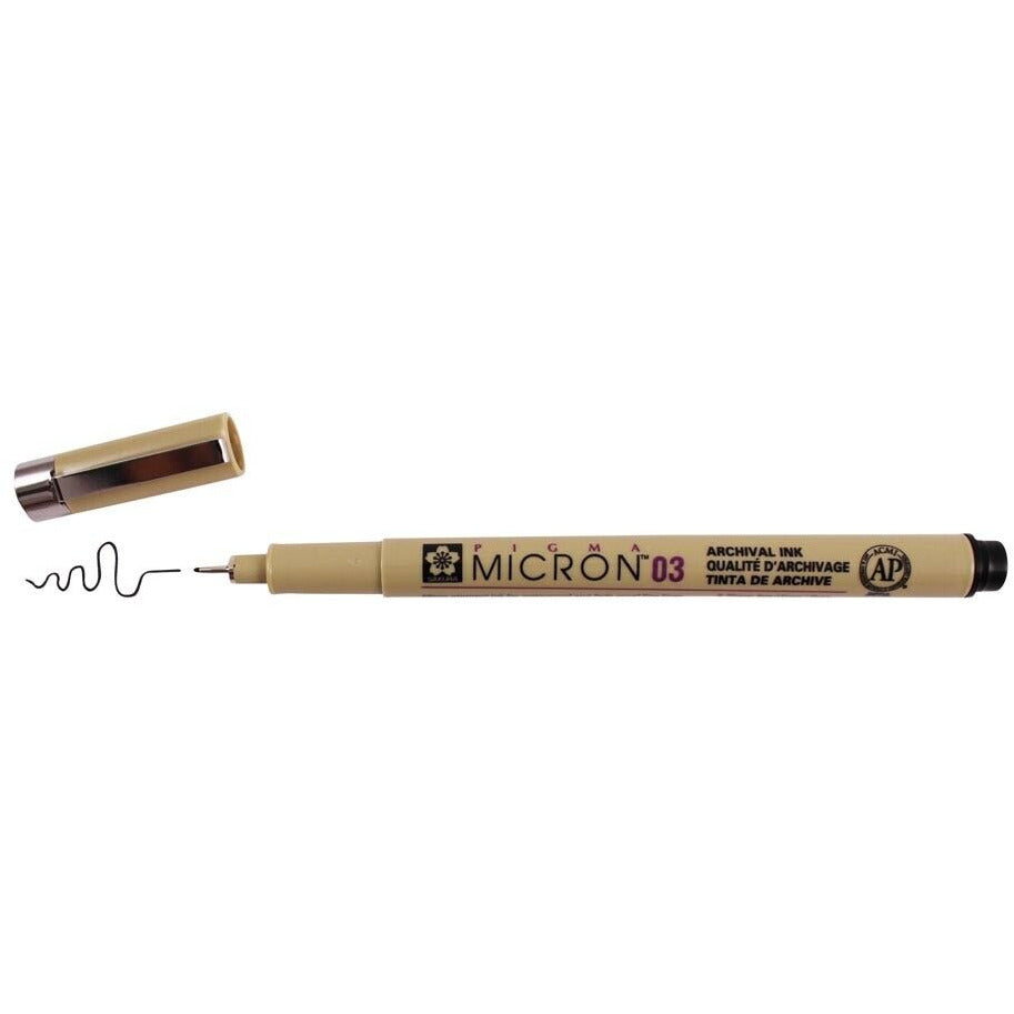 Pigma Micron 03 - Black Pen